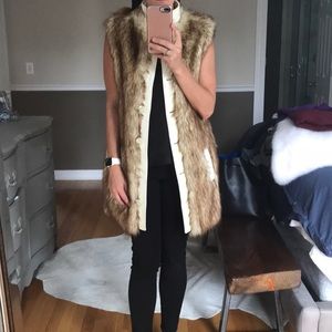 Rachel Zoe Faux Fur Vest